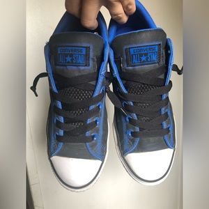 Converse all star Junior size 6 Blue and Black